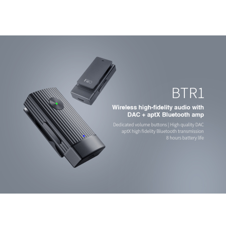 FiiO BTR1 - Wireless HiFi Audio with DAC + aptX Bluetooth Amp