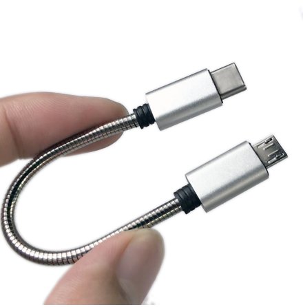 KABEL TC03 MICRO USB USB-C  Samsung Kompatibel-perfekt f�r FiiO Q1 Mark II och FiiO Q5 